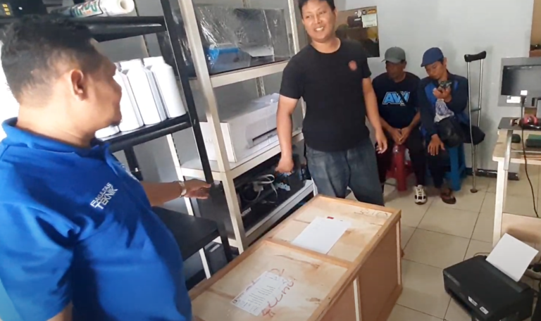 Pelatihan Perawatan Alat Press dan Printer Sablon